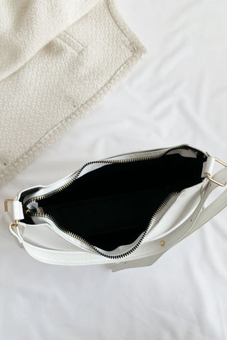 Astrid Shoulder Bag in White