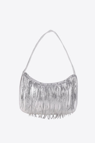 Georgette Fringe Detail Handbag