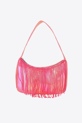 Georgette Fringe Detail Handbag