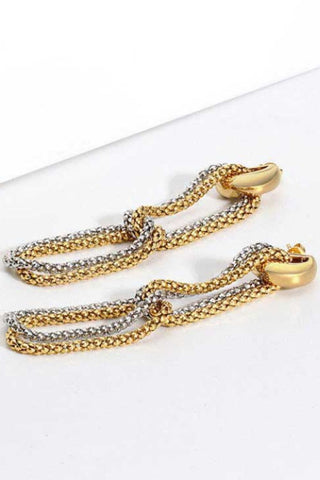 Rive Gold-Plated Soft Drop Earrings