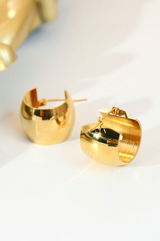 Lucia 18K Gold-Plated Earrings