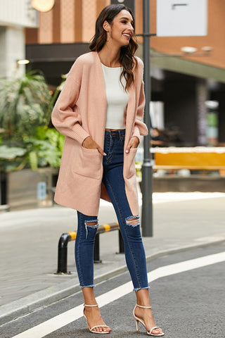 Open Front Cardigan