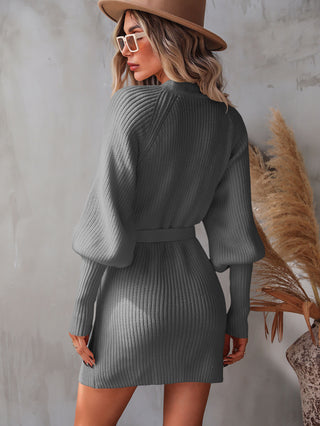 Kendall Wrap Sweater Dress