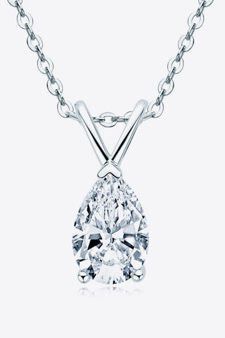 Delicate Moissanite Pendant