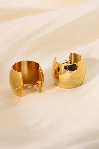 Lucia 18K Gold-Plated Earrings